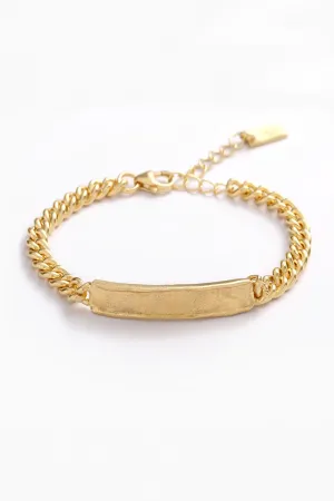 Signature Bracelet -  Gold