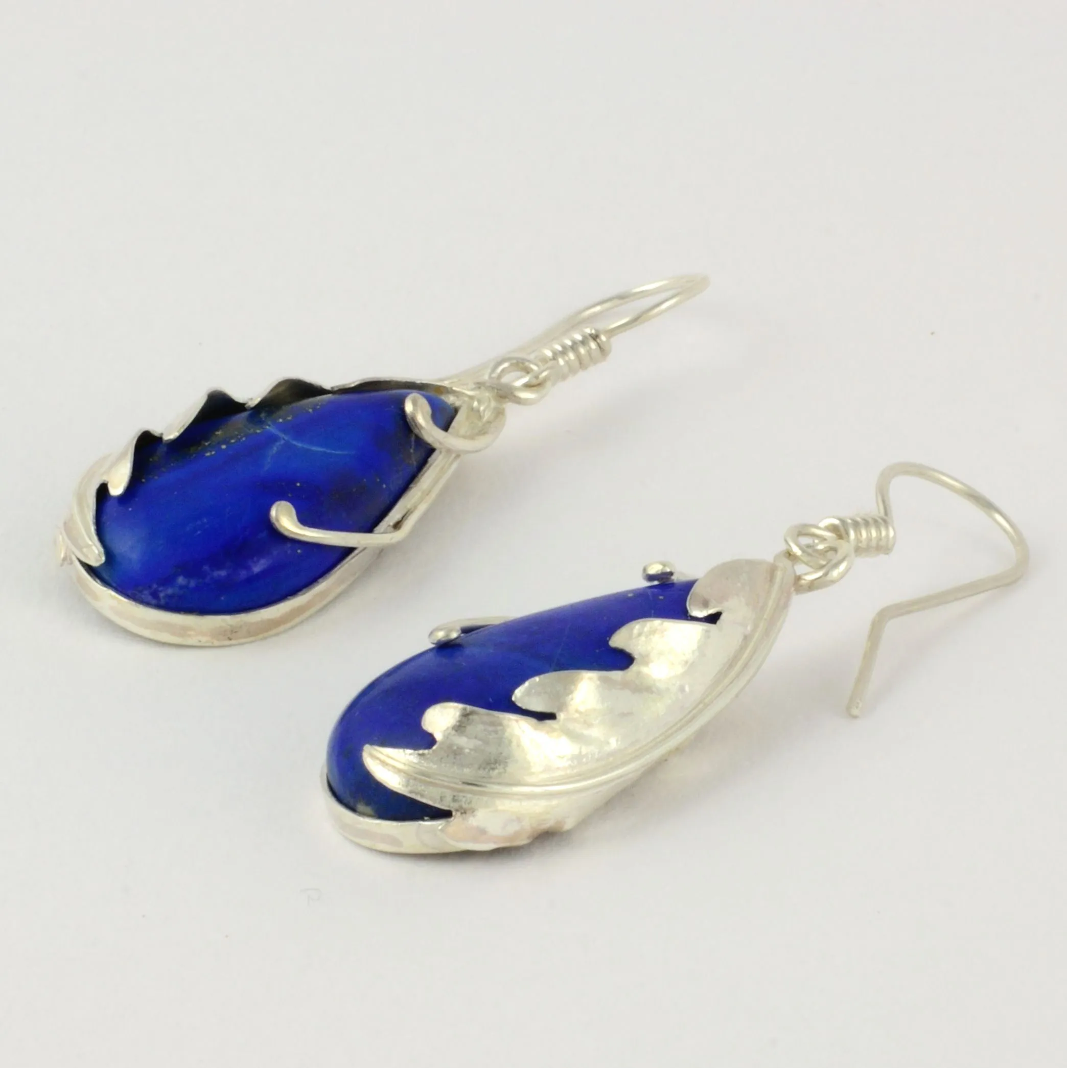 Silver Lapis lazuli Earrings