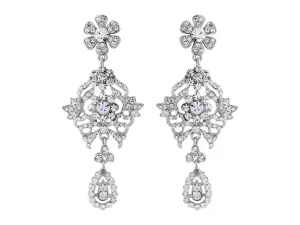 Stacey Crystal Chandelier Earrings