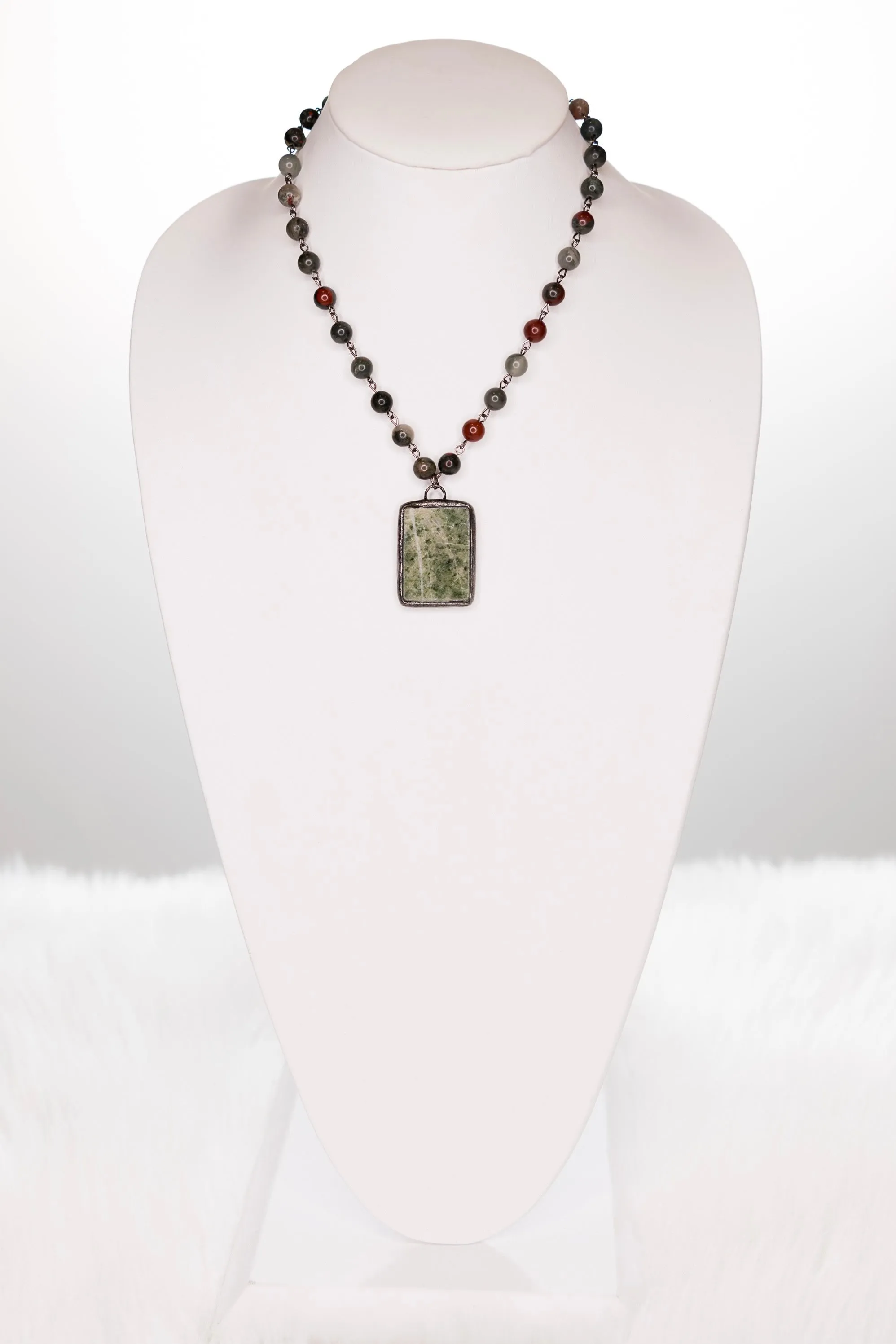 Suzanne Jasper Stone Necklace