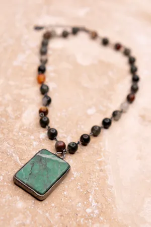Suzanne Jasper Stone Necklace