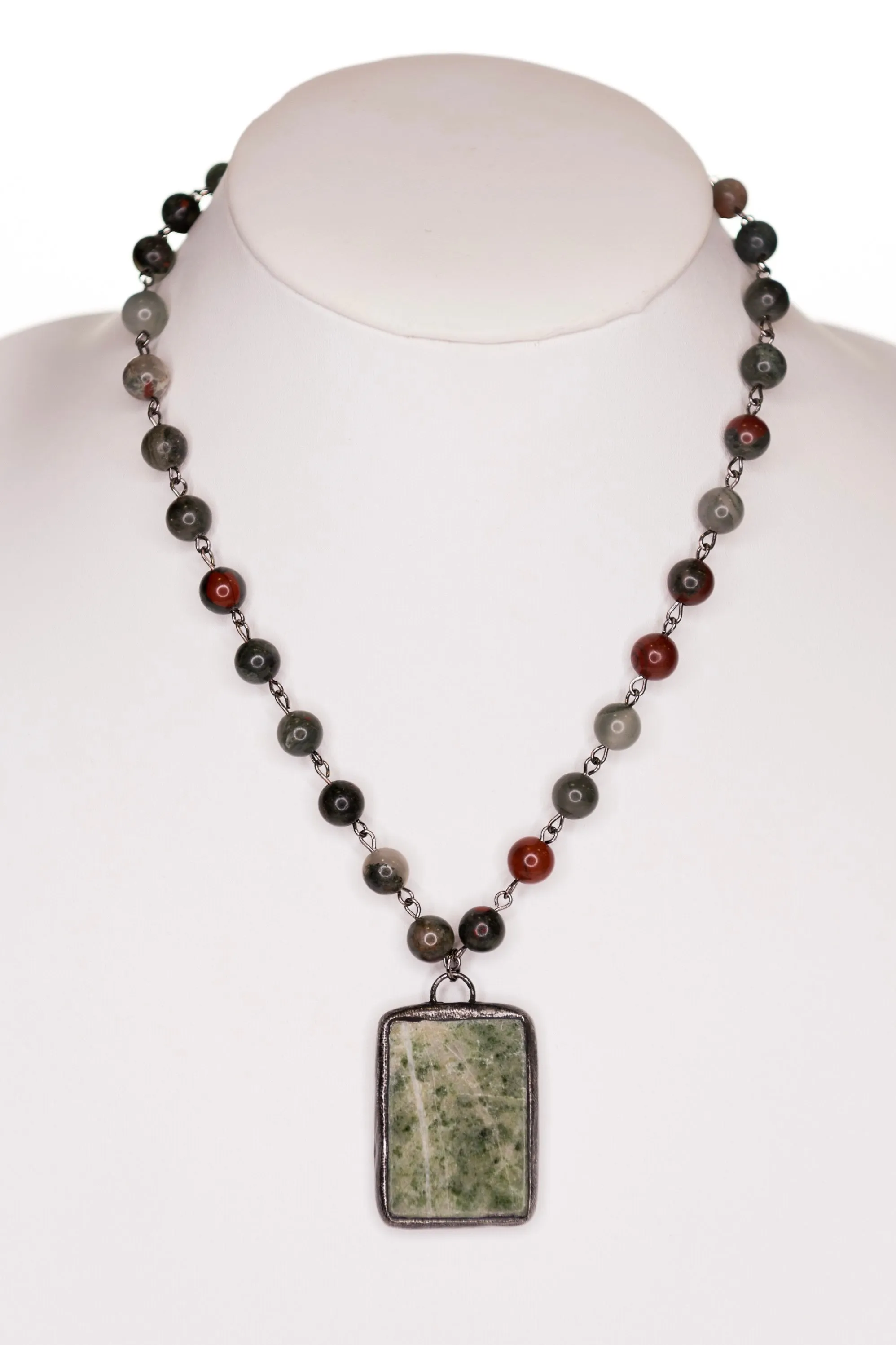 Suzanne Jasper Stone Necklace