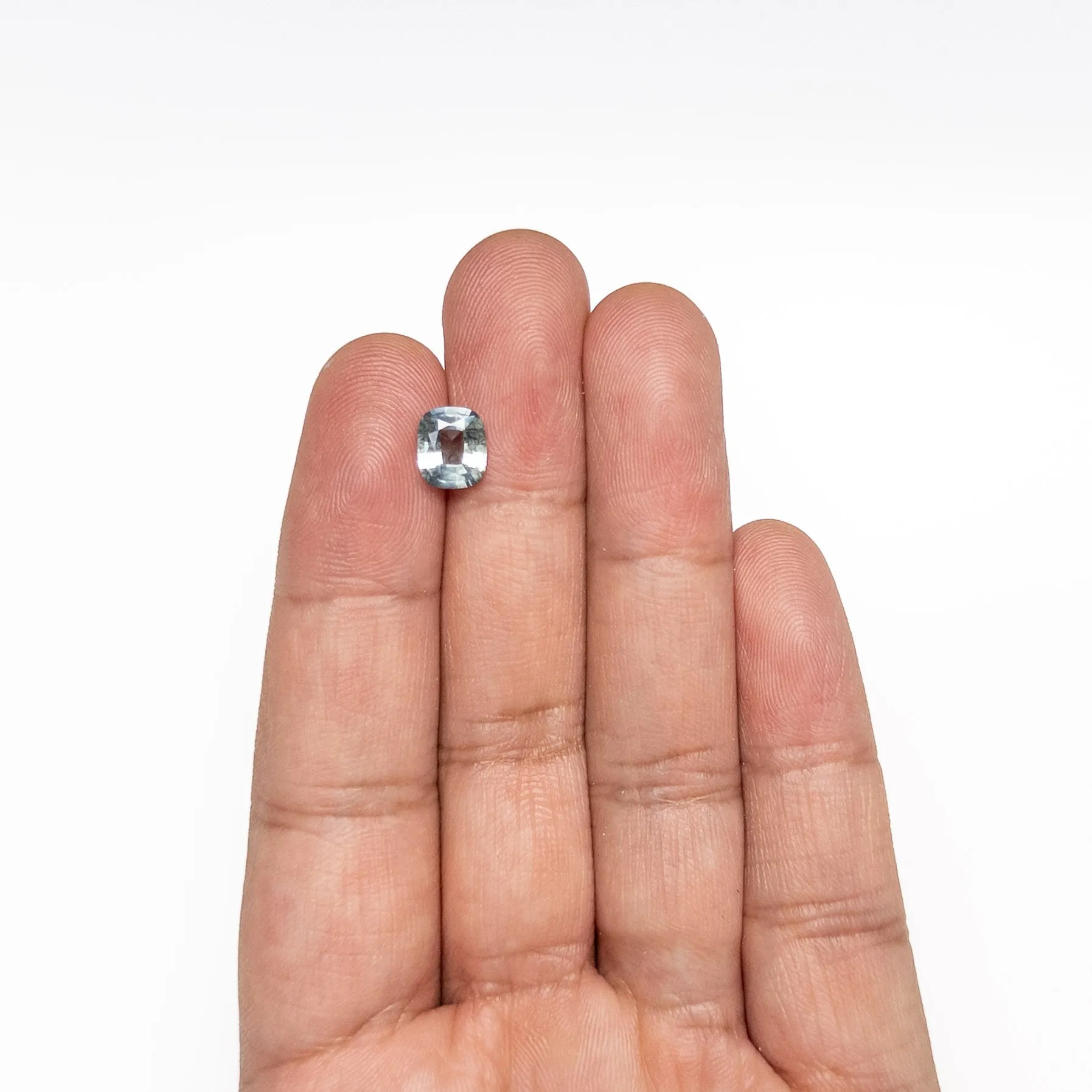 Teal Brilliant Sapphire - 1.78ct Cushion
