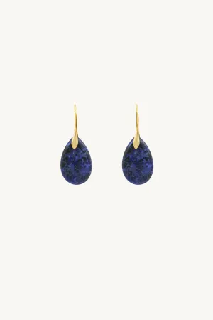 Teardrop Earring/Lapis Lazuli