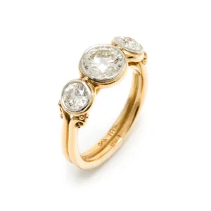 Three Stone Diamond Ring