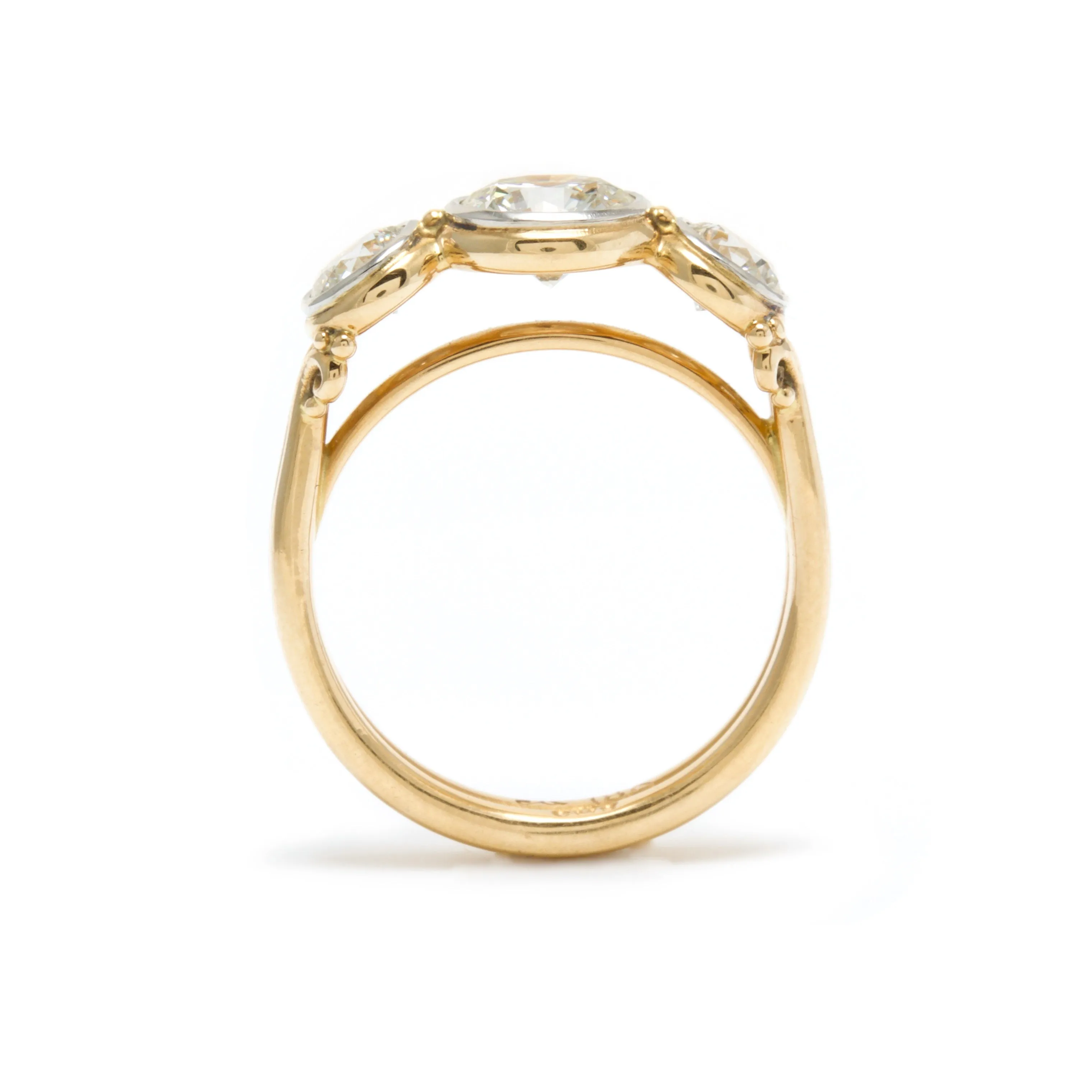 Three Stone Diamond Ring
