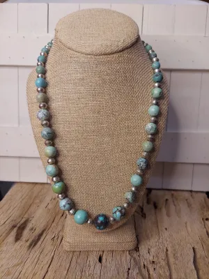 Turquoise and Lace