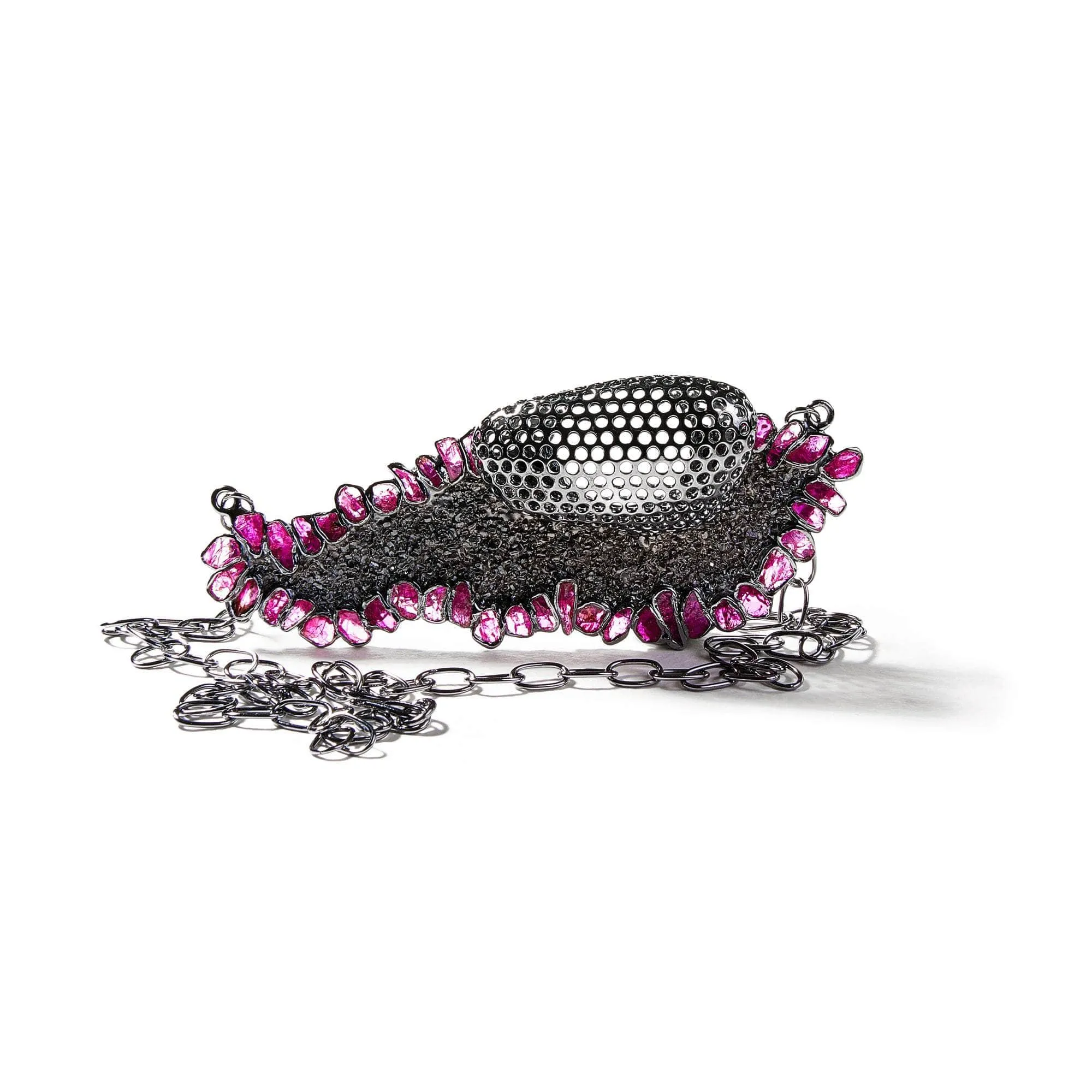 Wabi Rough Ruby Necklace