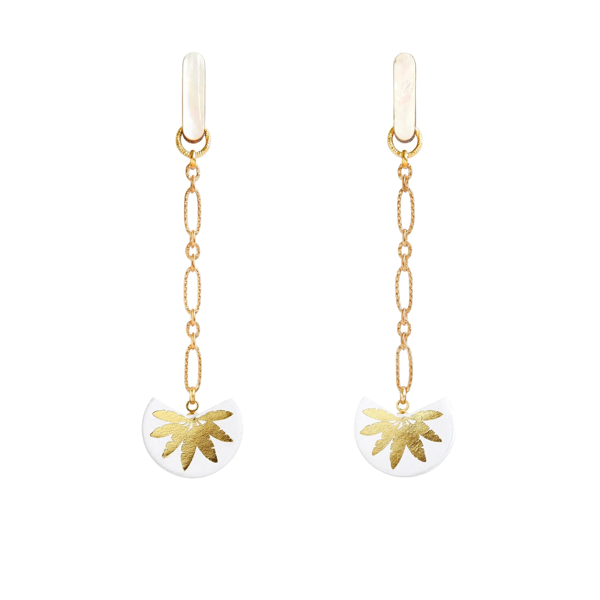WILD PALMS . earrings