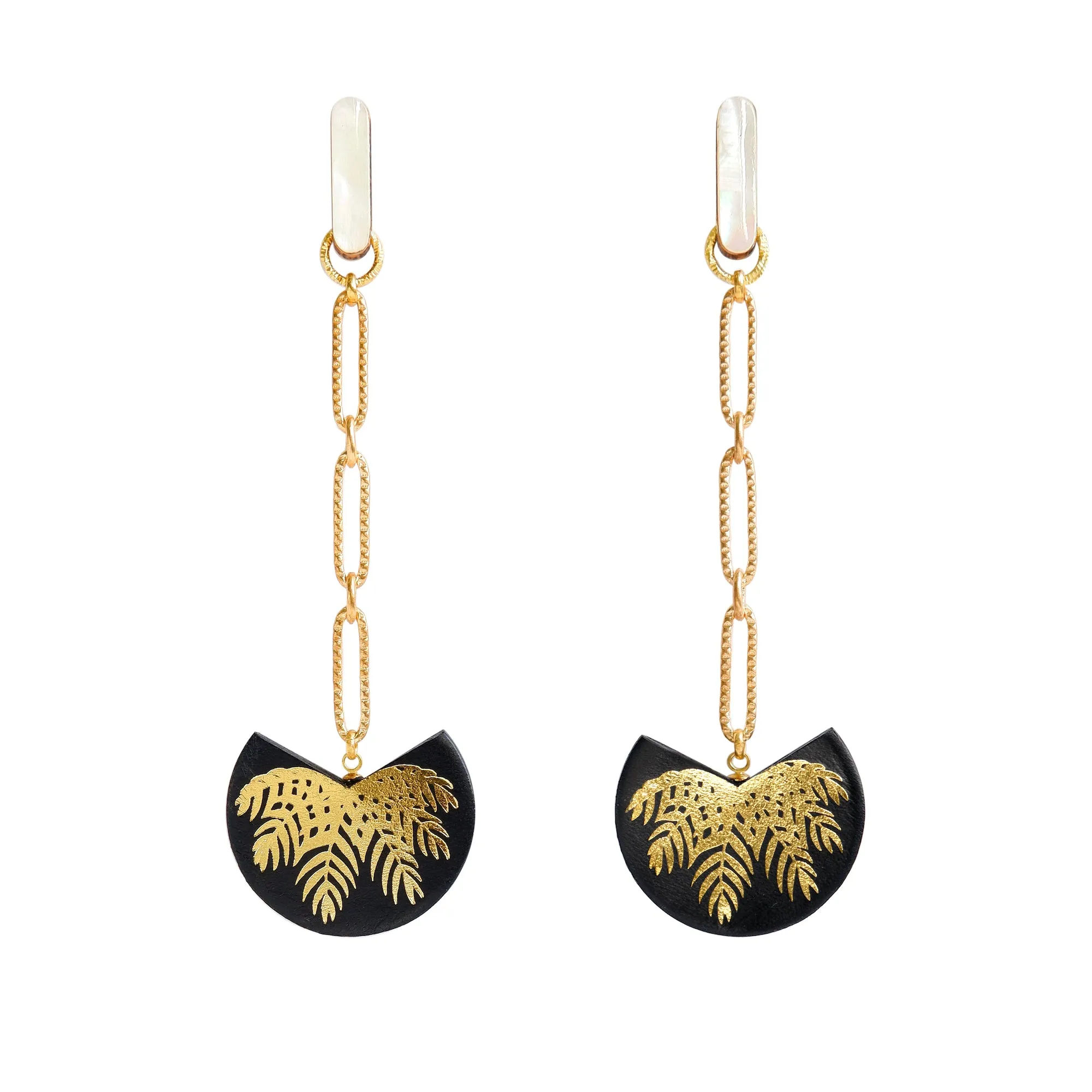 WILD PALMS . earrings