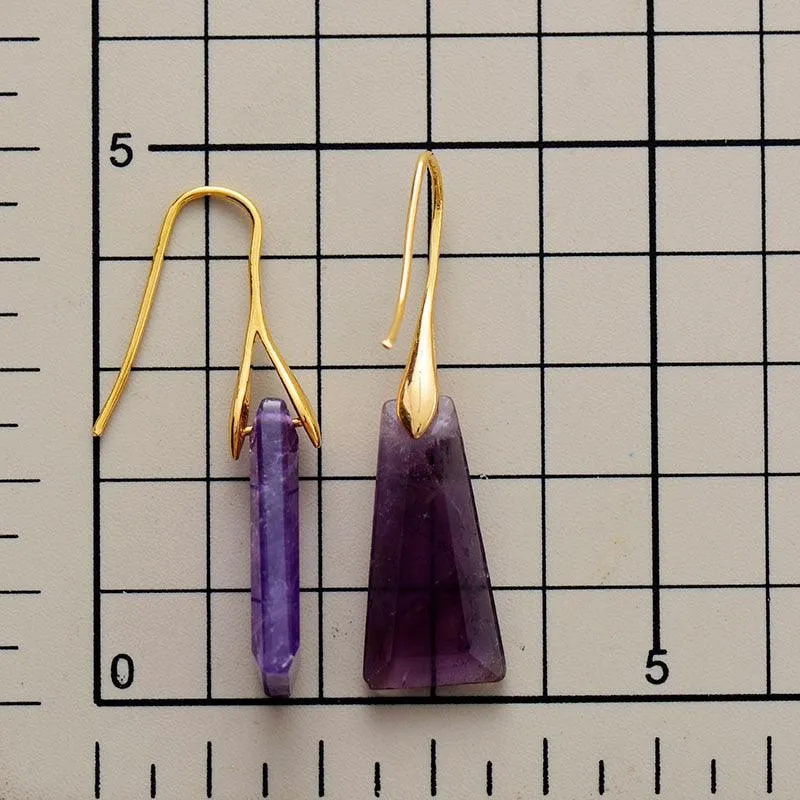 'Wiluray' Amethyst Earrings