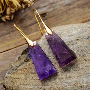 'Wiluray' Amethyst Earrings