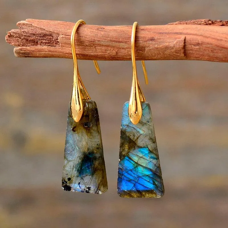 'Wiluray' Labradorite Earrings