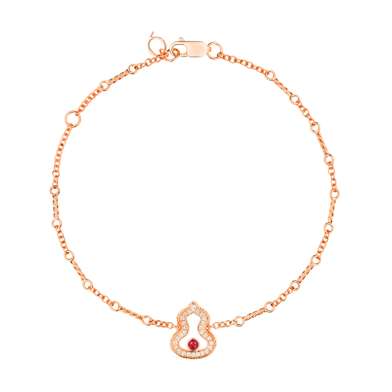 Wulu Bracelet Diamonds and Ruby