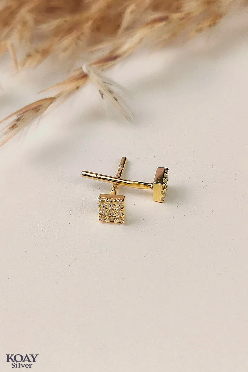 Zircon Earring (029) Diamond GP